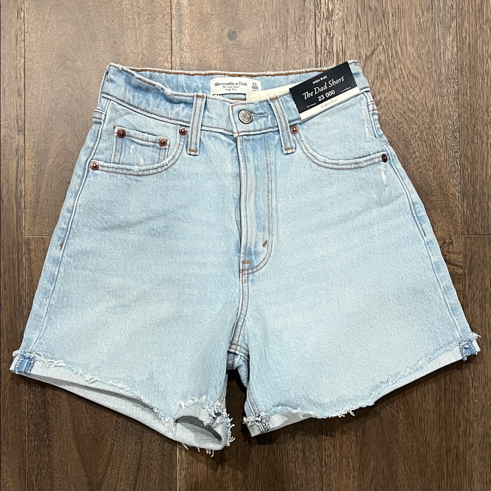 Abercrombie & Fitch The Dad Short High Rise Curve Love 23 000